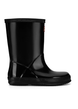Kalosze Hunter KFT5094RGL-BLK Czarny ze sklepu eobuwie.pl w kategorii Kalosze dziecięce - zdjęcie 183913559