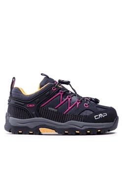 Trekkingi CMP Kids Rigel Low Trekking Shoe Wp 3Q54554 Czarny ze sklepu eobuwie.pl w kategorii Buty trekkingowe dziecięce - zdjęcie 183913566