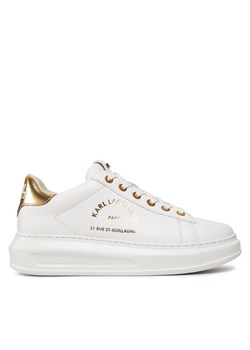 Sneakersy KARL LAGERFELD KL62538 Biały ze sklepu eobuwie.pl w kategorii Buty sportowe damskie - zdjęcie 183913629