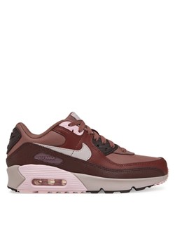 Sneakersy Nike Air Max 90 LTR CD6864 Bordowy ze sklepu eobuwie.pl w kategorii Buty sportowe damskie - zdjęcie 183913637