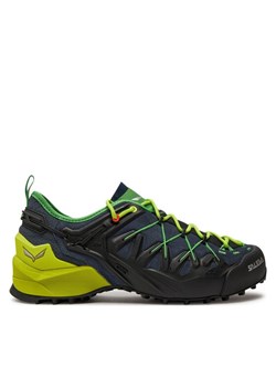Trekkingi Salewa Ms Wildfire Edge 61346-3840 Granatowy ze sklepu eobuwie.pl w kategorii Buty trekkingowe męskie - zdjęcie 183913646