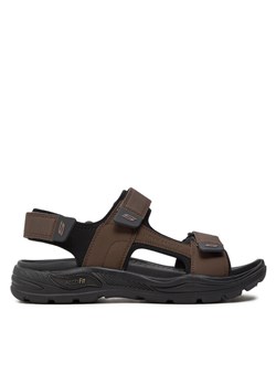 Sandały Skechers Arch Fit Motley Sd-Kontra 204349/BRN Brązowy ze sklepu eobuwie.pl w kategorii Sandały męskie - zdjęcie 183913669