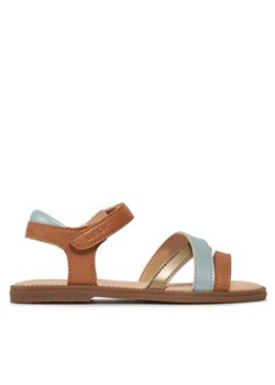 Sandały Geox J Sandal Karly Girl J5235D 054AJ C5BF3 S Beżowy ze sklepu eobuwie.pl w kategorii Sandały dziecięce - zdjęcie 183916878