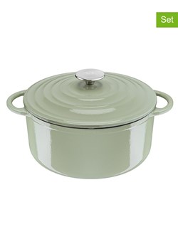 Tefal 2-częściowy zestaw w kolorze zielonym - Ø 25 cm ze sklepu Limango Polska w kategorii Garnki - zdjęcie 183917797