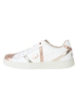 Primigi Skórzane sneakersy &quot;Hula&quot; w kolorze różowozłoto-białym ze sklepu Limango Polska w kategorii Trampki dziecięce - zdjęcie 183918035