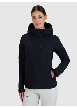 Damski softshell 4F 4FWSS25TSOFF315 - czarny ze sklepu Sportstylestory.com w kategorii Kurtki damskie - zdjęcie 183919299