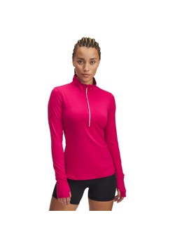 Damska bluza do biegania nierozpinana bez kaptura Under Armour UA Launch Pro Half Zip - różowa ze sklepu Sportstylestory.com w kategorii Bluzy damskie - zdjęcie 183919325