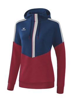 erima Bluza &quot;Squad&quot; w kolorze granatowo-czerwonym ze sklepu Limango Polska w kategorii Bluzy damskie - zdjęcie 183919697