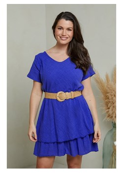 Curvy Lady Sukienka w kolorze niebieskim ze sklepu Limango Polska w kategorii Sukienki - zdjęcie 183919849
