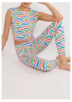 Blutsgeschwister Legginsy sportowe &quot;Ohmm Legshappy&quot; ze wzorem ze sklepu Limango Polska w kategorii Spodnie damskie - zdjęcie 183920338