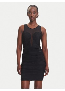 Fracomina Sukienka koktajlowa FQ23WD1005W52901 Czarny Slim Fit ze sklepu MODIVO w kategorii Sukienki - zdjęcie 183921608