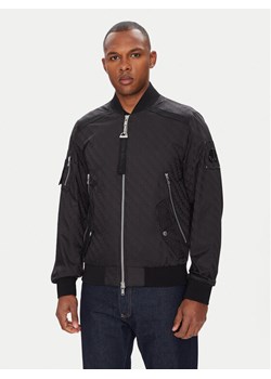 Moose Knuckles Kurtka bomber Courville M14MB003H Czarny Regular Fit ze sklepu MODIVO w kategorii Kurtki męskie - zdjęcie 183921619