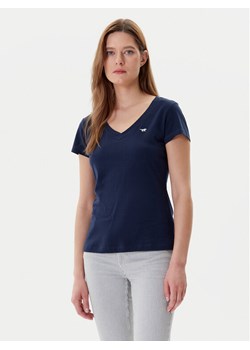 Mustang T-Shirt Beverly 1016517 Granatowy Slim Fit ze sklepu MODIVO w kategorii Bluzki damskie - zdjęcie 183921688