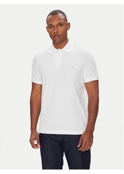 Moose Knuckles Polo Everett M34MT712 Biały Slim Fit ze sklepu MODIVO w kategorii T-shirty męskie - zdjęcie 183921698
