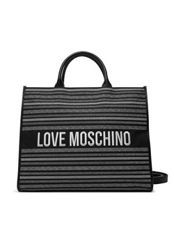 LOVE MOSCHINO Torebka JC4239PP0MKO100A Czarny ze sklepu MODIVO w kategorii Torby Shopper bag - zdjęcie 183921756