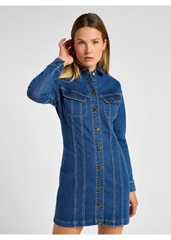 LEE DAMSKA SUKIENKA JEANSOWA LEE FOREVERFIT RIDER DRESS CLEAN RILEY 112355125 ze sklepu YouNeedit.pl w kategorii Sukienki - zdjęcie 183923036