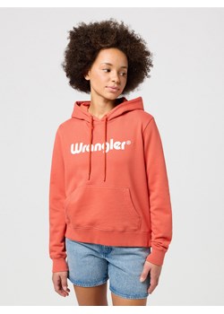 WRANGLER DAMSKA BLUZA Z KAPTUREM WRANGLER REGULAR HOODIE BURNT SIENNA 112350336 ze sklepu YouNeedit.pl w kategorii Bluzy damskie - zdjęcie 183923045