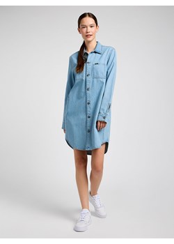 LEE DAMSKA SUKIENKA JEANSOWA LEE UNIONALL SHIRT DRESS LIGHT VIBES 112349526 ze sklepu YouNeedit.pl w kategorii Sukienki - zdjęcie 183923095