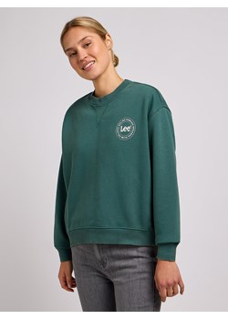 LEE DAMSKA BLUZA LEE ESSENTIAL GRAPHIC SWS EVERGREEN 112350243 ze sklepu YouNeedit.pl w kategorii Bluzy damskie - zdjęcie 183923267