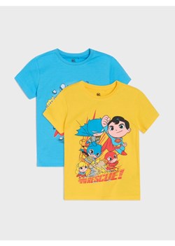 Sinsay - Koszulki 2 pack DC - wielobarwny ze sklepu Sinsay w kategorii T-shirty chłopięce - zdjęcie 183923719