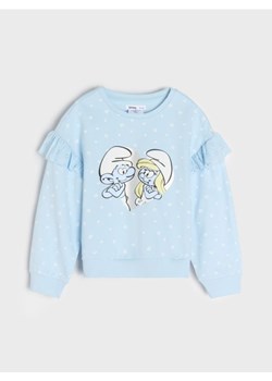 Sinsay - Bluza Smerfy - niebieski ze sklepu Sinsay w kategorii Bluzy dziewczęce - zdjęcie 183923729