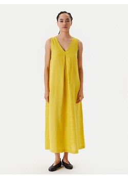 United Colors Of Benetton Sukienka letnia 4AGHDV07C Żółty Relaxed Fit ze sklepu MODIVO w kategorii Sukienki - zdjęcie 183924816