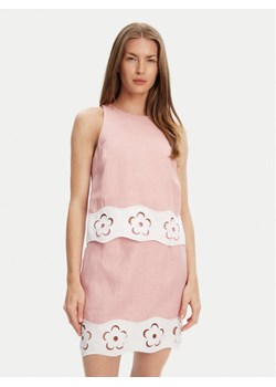 STAUD Top Mika R25S1148LN Różowy Regular Fit ze sklepu MODIVO w kategorii Bluzki damskie - zdjęcie 183924828