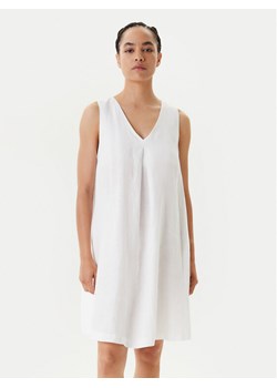 United Colors Of Benetton Sukienka letnia 4AGHDV0AX Biały Relaxed Fit ze sklepu MODIVO w kategorii Sukienki - zdjęcie 183924839