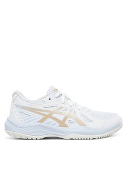 Asics Buty halowe Upcourt 6 Gs 1074A045 Biały ze sklepu MODIVO w kategorii Buty sportowe dziecięce - zdjęcie 183924858