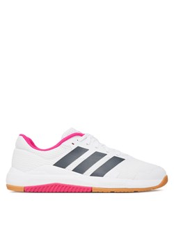 adidas Buty na siłownię Dropset Base JS3164 Biały ze sklepu MODIVO w kategorii Buty sportowe damskie - zdjęcie 183924868