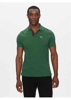 Barbour Polo Tartan MML0012OL72 Zielony Regular Fit ze sklepu MODIVO w kategorii T-shirty męskie - zdjęcie 183924956
