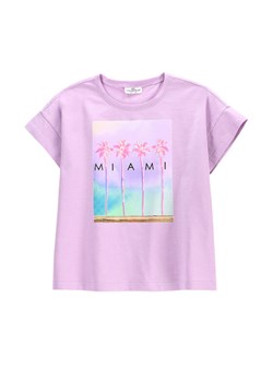 Coccodrillo T-Shirt WC5143205IGJ Fioletowy Regular Fit ze sklepu MODIVO w kategorii Bluzki dziewczęce - zdjęcie 183924969