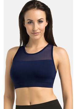 Top damski sportowy ciemnoniebieski Lino, Kolor ciemnoniebieski, Rozmiar L, Teyli ze sklepu Primodo w kategorii Biustonosze - zdjęcie 183925865