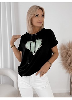 bluzka enoris czarna one size ze sklepu UBRA w kategorii Bluzki damskie - zdjęcie 183926855