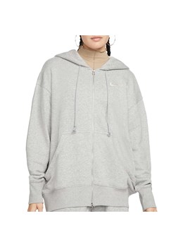 Bluza damska Nike Sportswear Phoenix Fleece DQ5758-063 - szara ze sklepu streetstyle24.pl w kategorii Bluzy damskie - zdjęcie 183927169