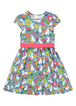 Frugi Sukienka &quot;Issey&quot; w kolorze różowo-błękitno-zielonym ze sklepu Limango Polska w kategorii Sukienki dziewczęce - zdjęcie 183927649