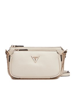 Torebka Guess Noelle II Mini HWZG96 72710 Écru ze sklepu eobuwie.pl w kategorii Listonoszki - zdjęcie 183927865