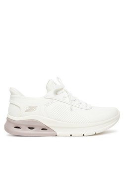 Sneakersy Skechers Bobs Arc Waves 2.0-Now It 117638/OFWT Biały ze sklepu eobuwie.pl w kategorii Buty sportowe damskie - zdjęcie 183927866