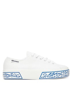 Tenisówki Superga S3146EW 3740 Biały ze sklepu eobuwie.pl w kategorii Trampki damskie - zdjęcie 183927885