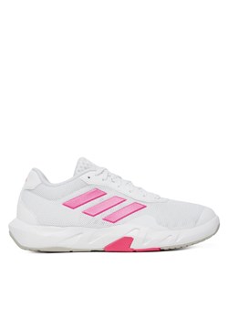 Buty na siłownię adidas Amplimove VERSATILE JR9298 Biały ze sklepu eobuwie.pl w kategorii Buty sportowe damskie - zdjęcie 183927898