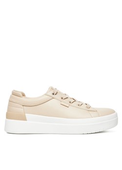 Sneakersy Skechers BOBS D'Vine Sky-Main Step 114581/NAT Beżowy ze sklepu eobuwie.pl w kategorii Buty sportowe damskie - zdjęcie 183927907