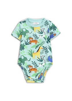 Coccodrillo Body dziecięce WC5112204TBN Zielony ze sklepu MODIVO w kategorii Body niemowlęce - zdjęcie 183928666