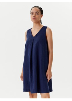 United Colors Of Benetton Sukienka letnia 4AGHDV0AX Granatowy Relaxed Fit ze sklepu MODIVO w kategorii Sukienki - zdjęcie 183928688