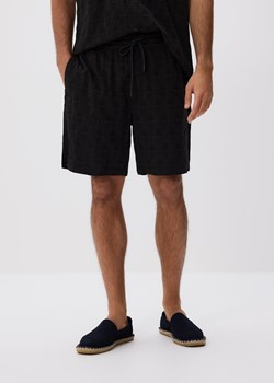 Reserved - Szorty slim fit - czarny ze sklepu Reserved w kategorii Spodenki męskie - zdjęcie 183930057