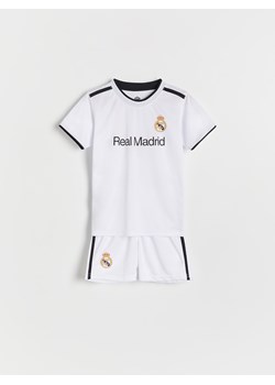 Reserved - Komplet Real Madrid - biały ze sklepu Reserved w kategorii Komplety chłopięce - zdjęcie 183930099