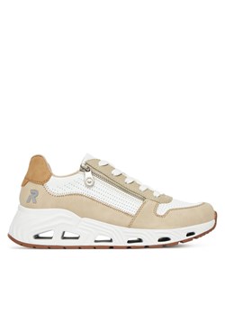 Rieker Sneakersy N5204-80 Biały ze sklepu MODIVO w kategorii Buty sportowe damskie - zdjęcie 183932148