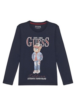 Guess Bluzka L5YI30 K8HM4 Granatowy Regular Fit ze sklepu MODIVO w kategorii T-shirty chłopięce - zdjęcie 183932155