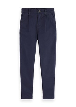 Scotch &amp; Soda Spodnie chino w kolorze granatowym ze sklepu Limango Polska w kategorii Spodnie chłopięce - zdjęcie 183933489