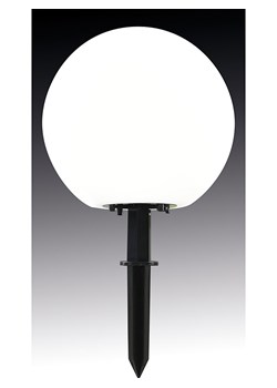 näve Lampa ogrodowa w kolorze czarno-białym - wys. 63 cm ze sklepu Limango Polska w kategorii Dekoracje i akcesoria ogrodowe - zdjęcie 183933559