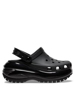 Klapki Crocs Classic Mega Crush Clog 207988 Czarny ze sklepu eobuwie.pl w kategorii Klapki damskie - zdjęcie 183934466